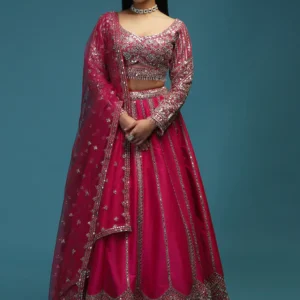 MIRROR WORK READYMADE LEHENGA
