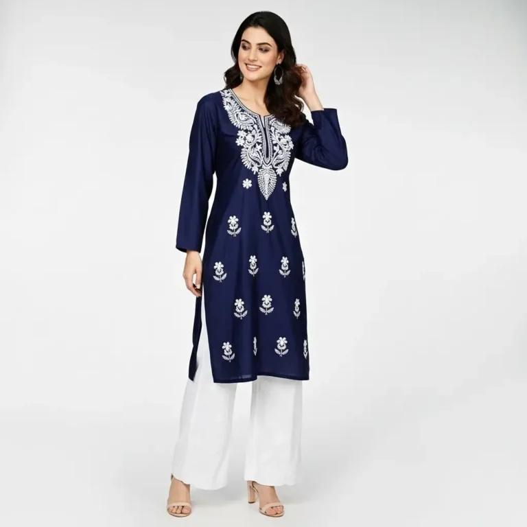Chikankari Kurti 2